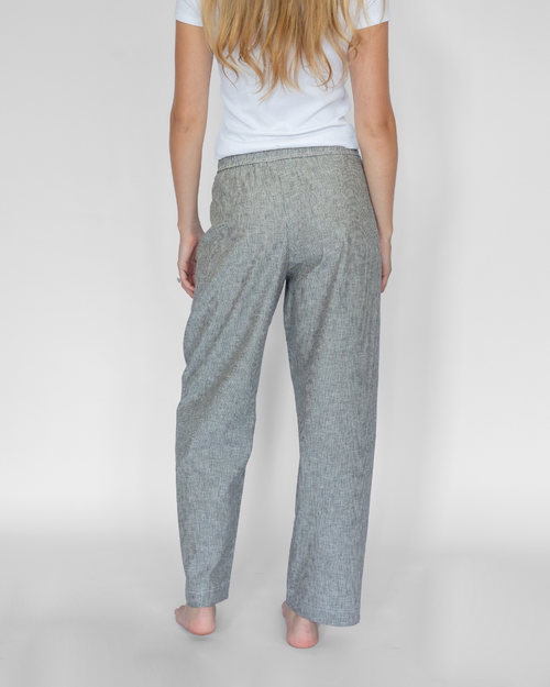 The Elsewhere Pant - Ash Stripe